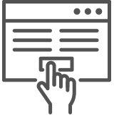 ホームページから申込み